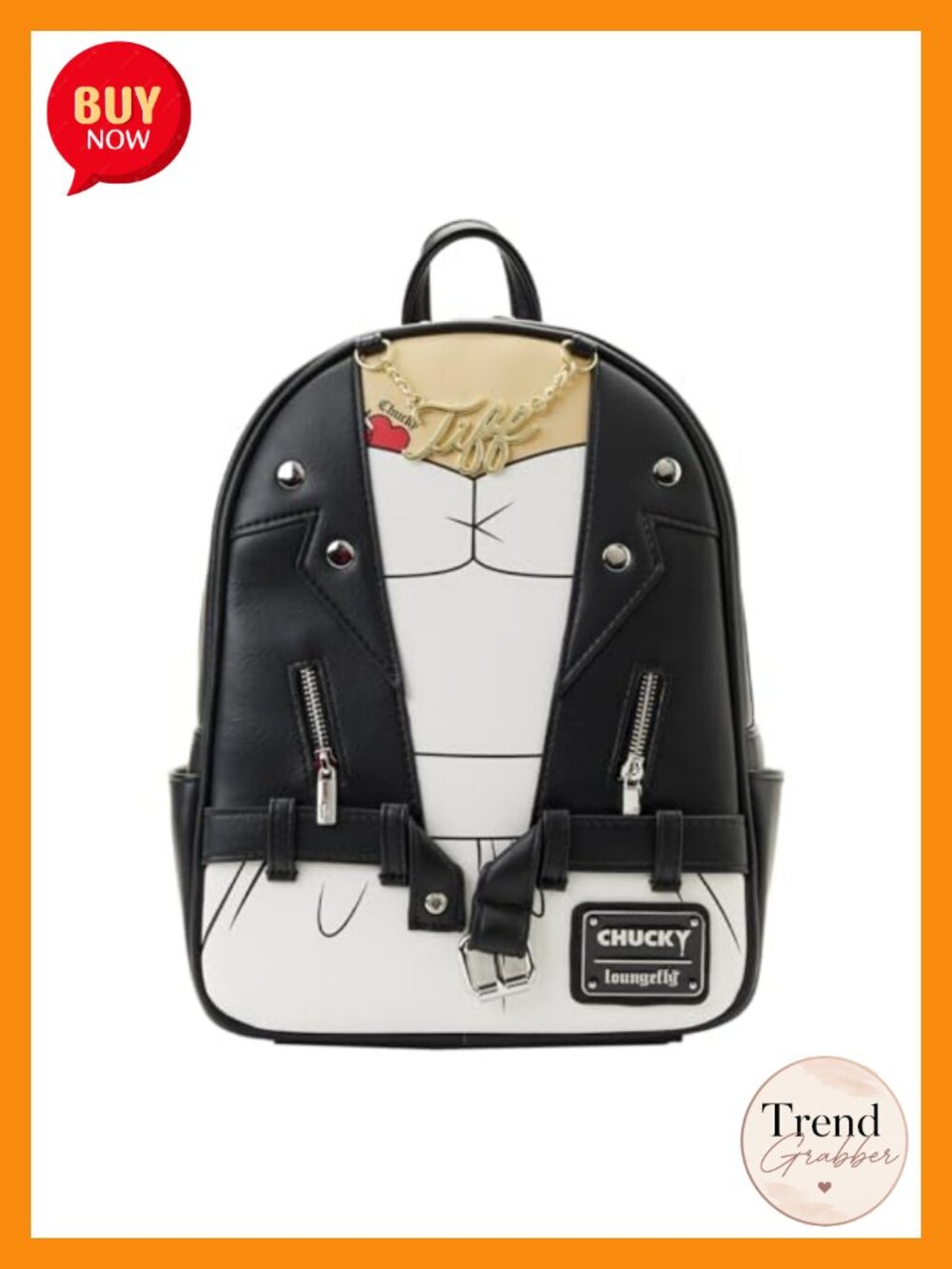 Loungefly Bride of Chucky Tiffany Mini Backpack Faux Leather